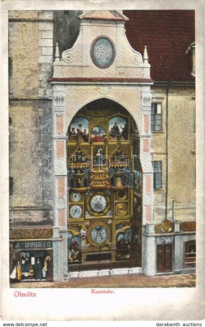 T2/T3 Olomouc, Olmütz; Kunstuhr / Clock Play (EK) - Ohne Zuordnung