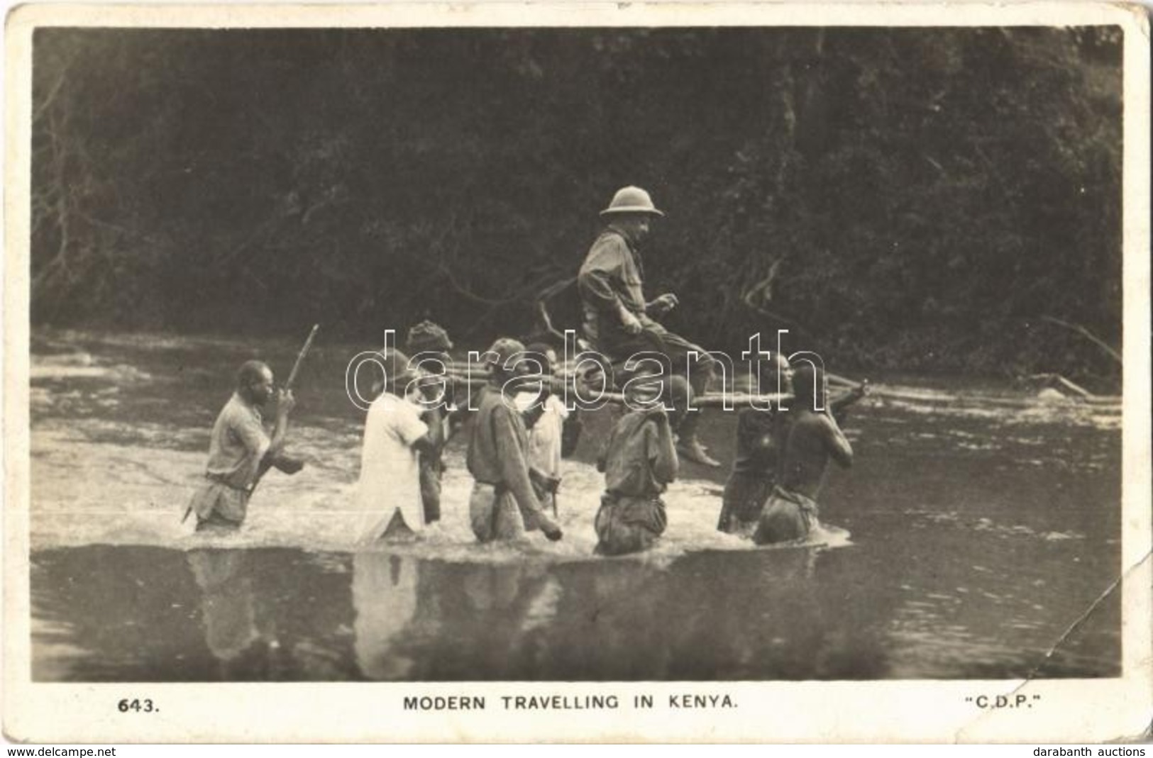 * T3 1928 Kenya, Modern Travelling, African Folklore (EB) - Unclassified