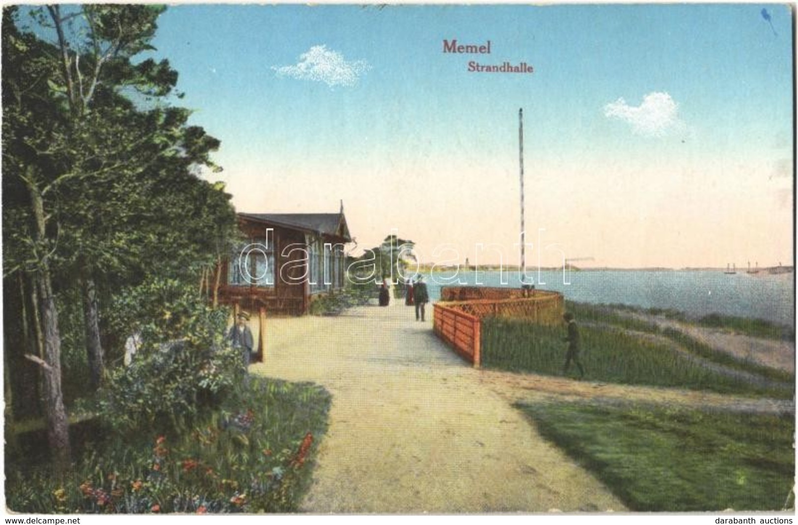 * T2 1920 Klaipeda, Memel; Strandhalle / Beach Pavilion - Ohne Zuordnung