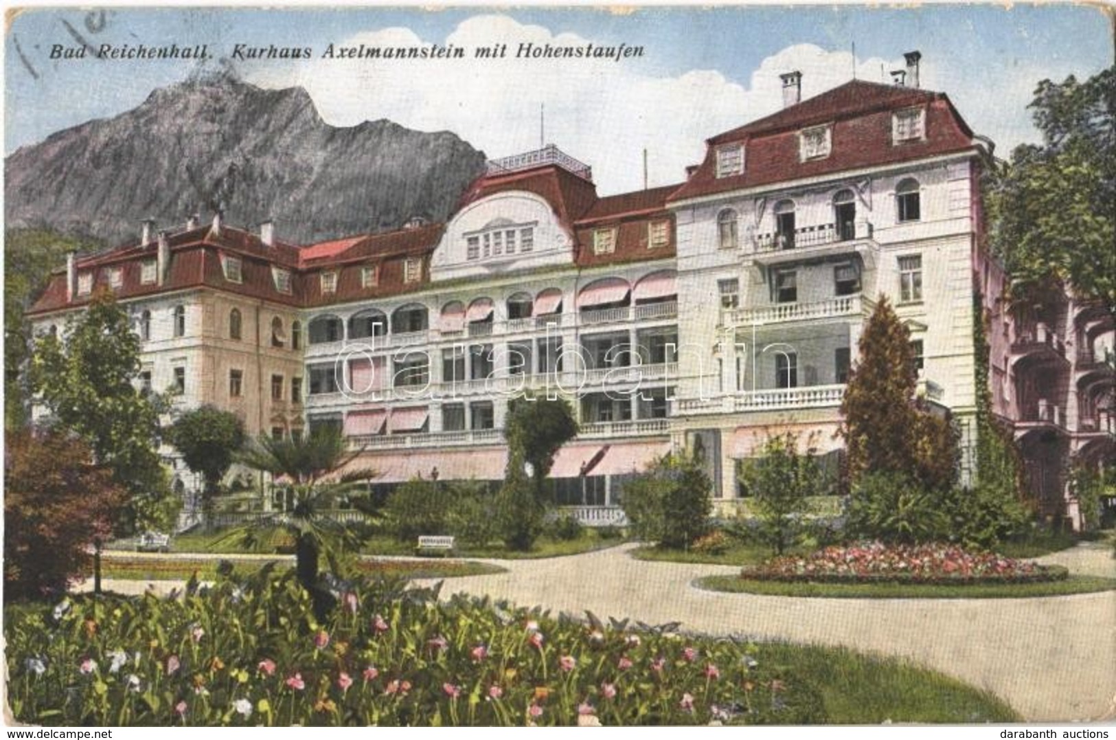 * T2/T3 Bad Reichenhall, Kurhaus Axelmannstein Mit Hohenstaufen / Spa Hotel, Mountain - Ohne Zuordnung