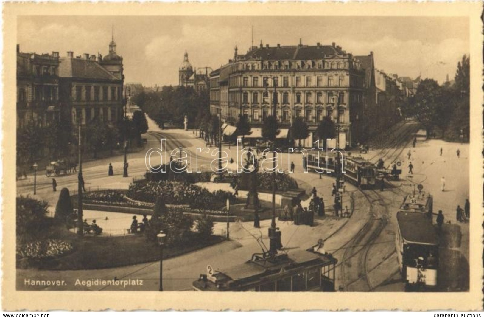 ** T1 Hannover, Aegidintorplatz / Square, Trams - Ohne Zuordnung