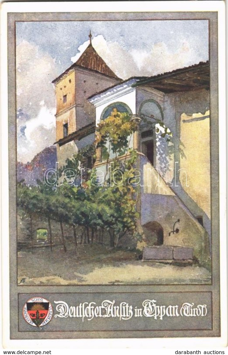 ** T1 Appiano, Eppan (Südtirol); Deutscher Ansitz / German Villa. Deutscher Schulverein Karte Nr. 329. - Ohne Zuordnung