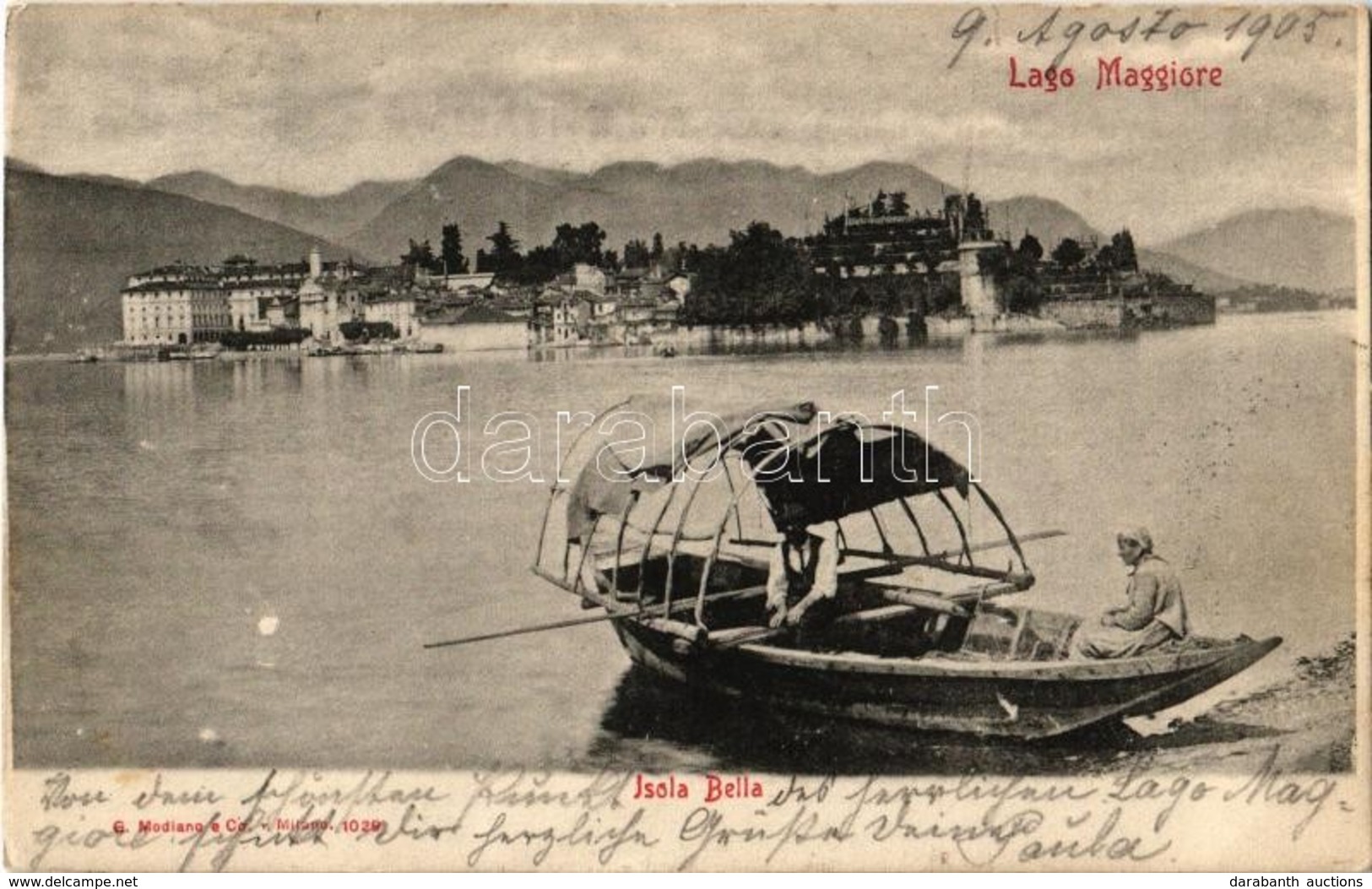 T2 Lago Maggiore, Isola Bella, Fishing Boat - Ohne Zuordnung