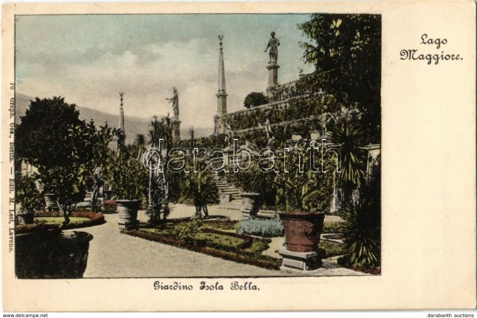 ** T1 Lago Maggiore, Giardino Isola Bella / Garden - Ohne Zuordnung