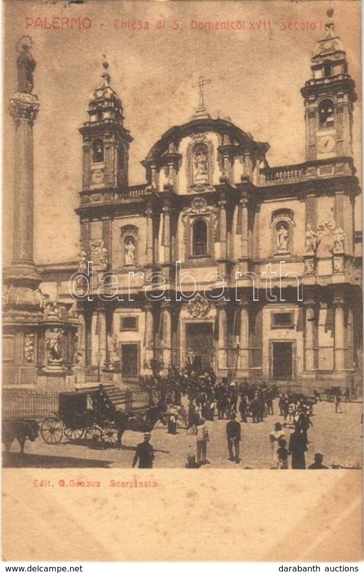 T2/T3 Palermo, Chiesa Di S. Domenico / Church (fl) - Ohne Zuordnung