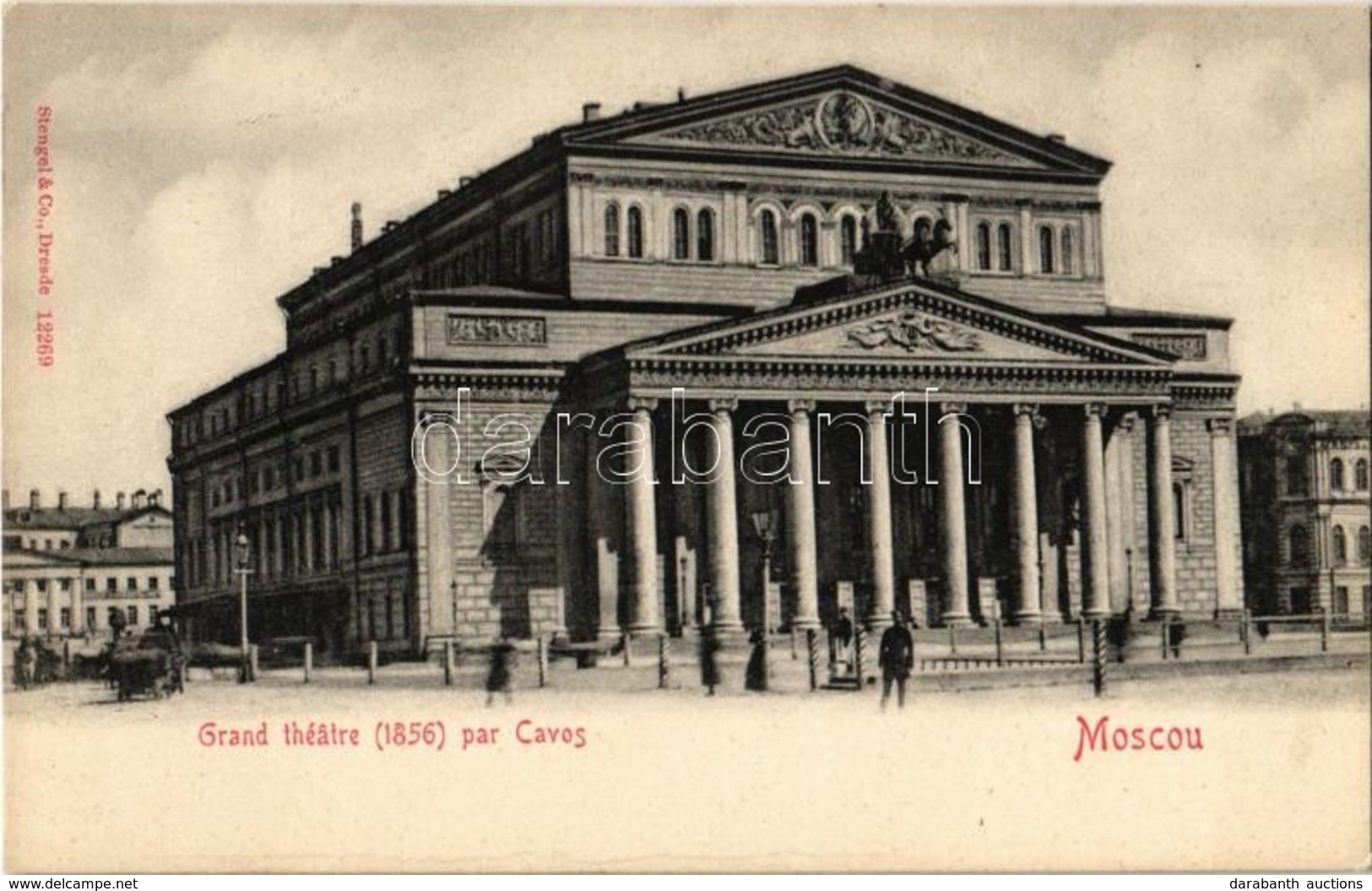 ** T1/T2 Moscow, Moscou; Grand Theatre Par Cavos / Bolshoi Theatre - Ohne Zuordnung