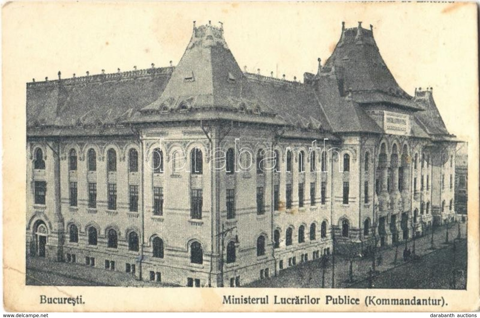 T2/T3 Bucharest, Bukarest, Bucuresti; Ministerul Lucrarilor Publice (Kommandantur) / Ministry Of Public Works (EB) - Ohne Zuordnung