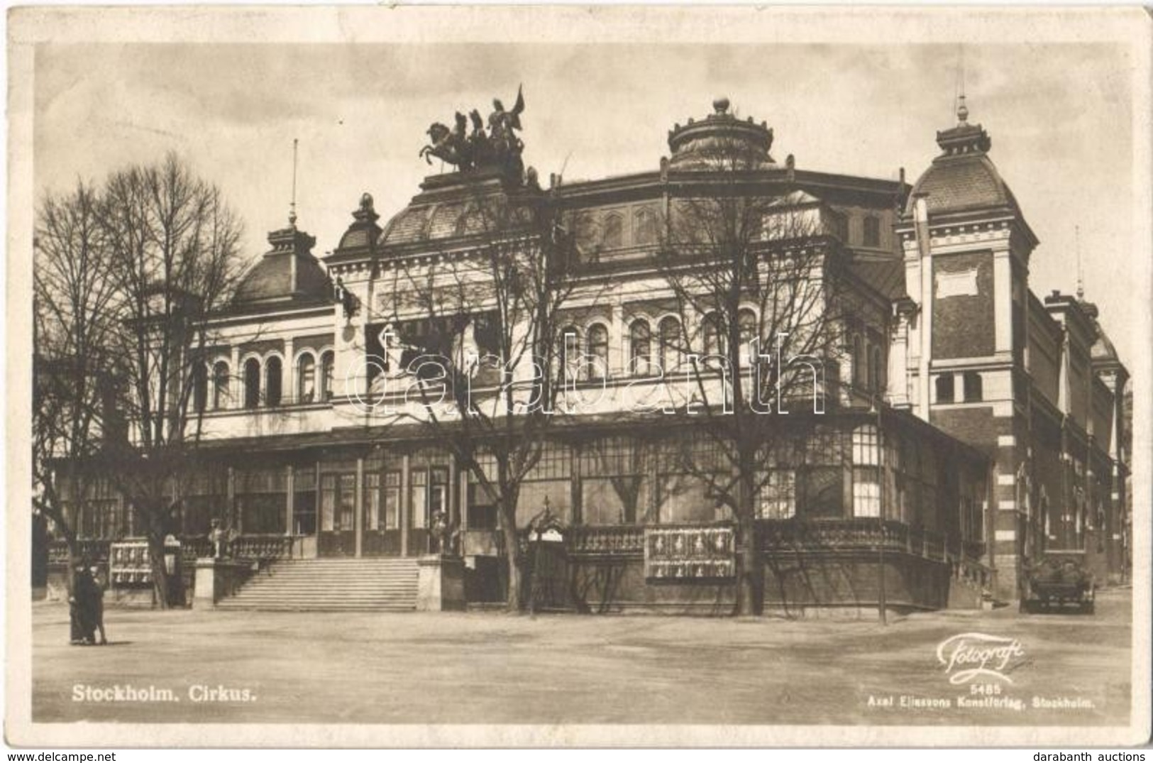 * T2 1929 Stockholm, Cirkus / Circus - Ohne Zuordnung