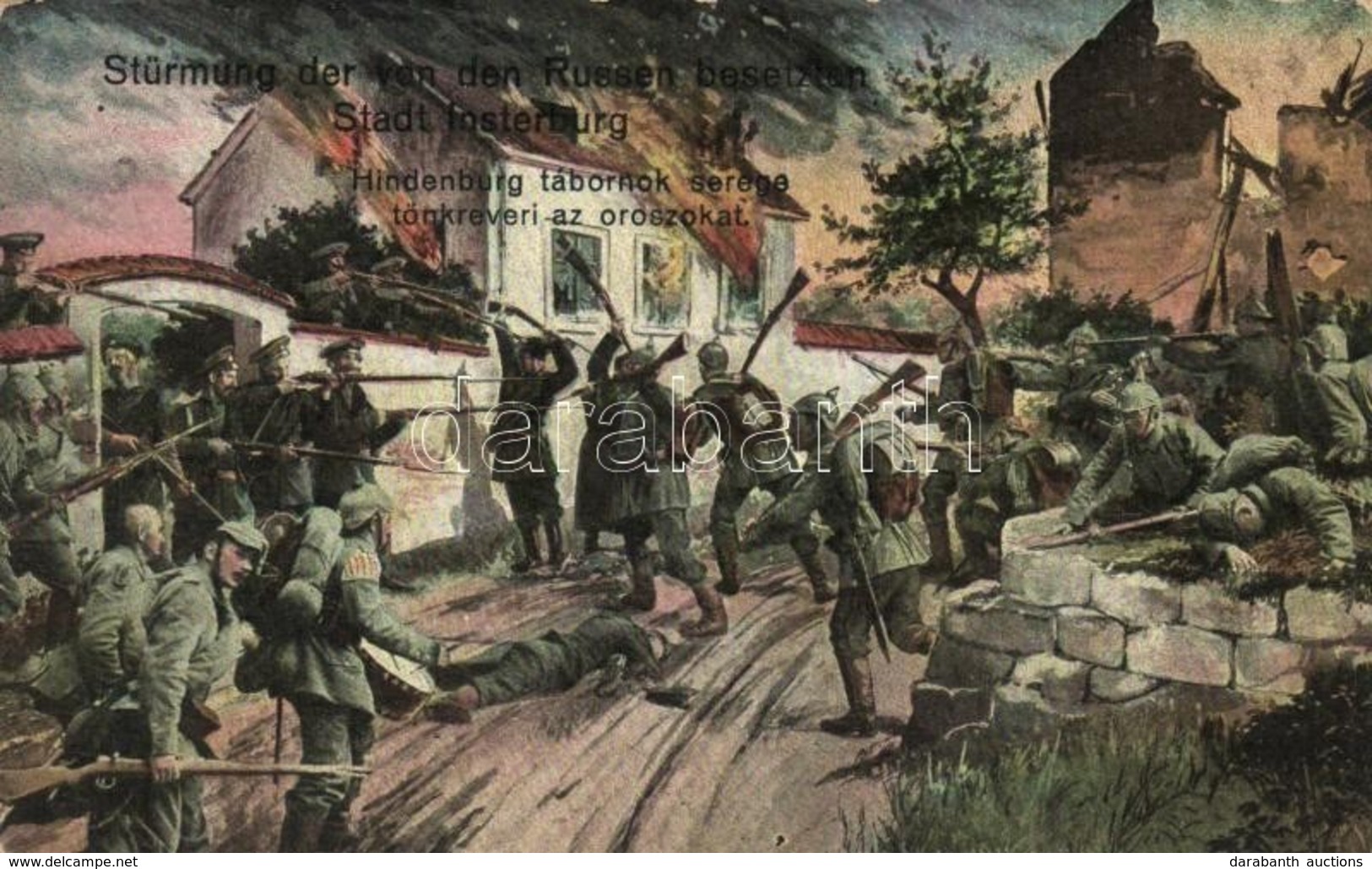 * T2/T3 WWI German Army Attacking The Russians - Ohne Zuordnung