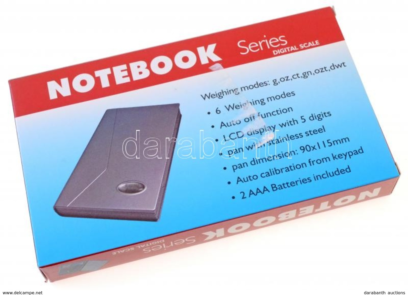 NOTEBOOK Digitális ékszermérleg 0,01-500g Eredeti Dobozában, Leírással, új állapotban NOTEBOOK Pocket Scale 0,01-500g Wi - Ohne Zuordnung