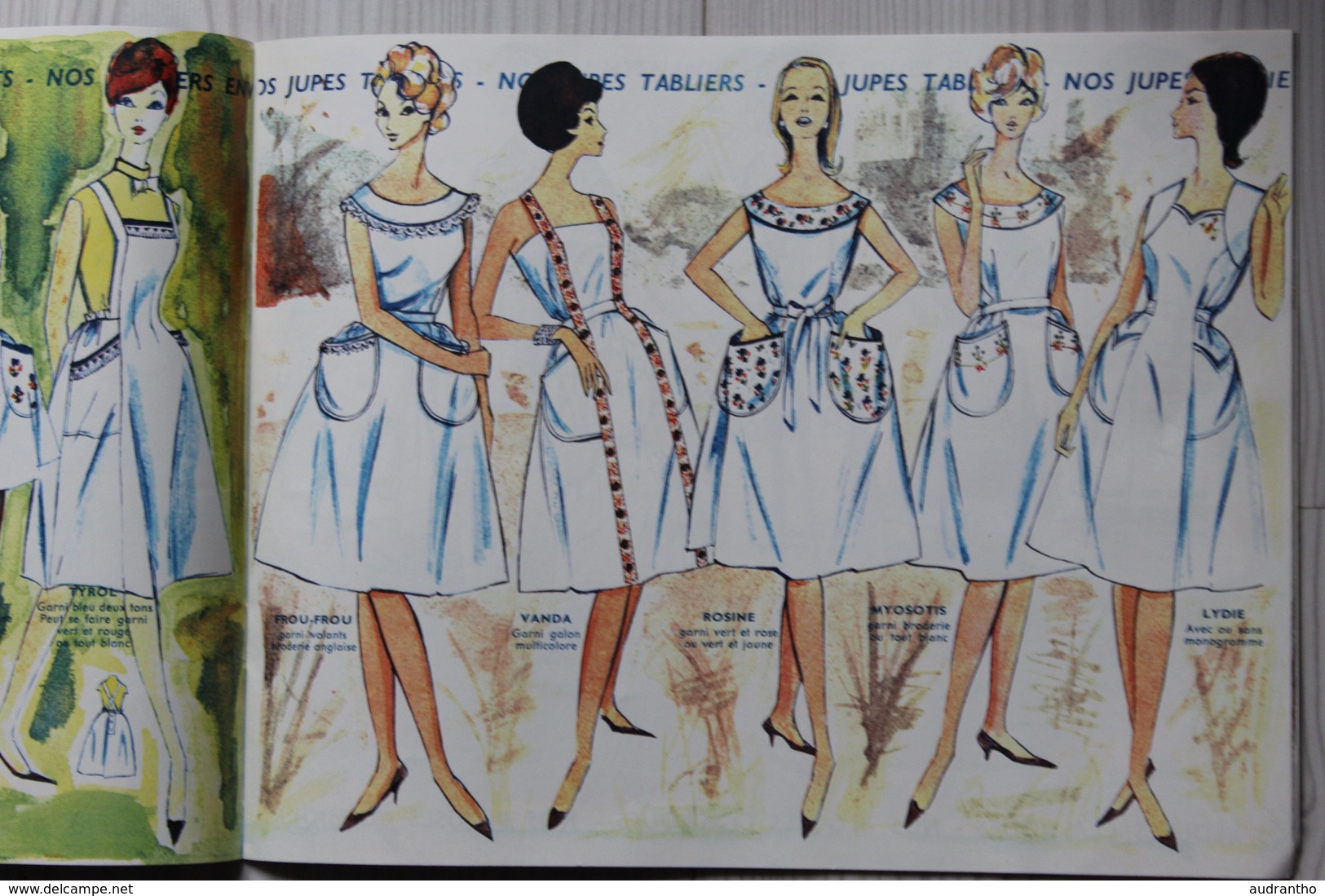 catalogue publicitaire 1961 établissements Bragard vêtements professionnels Saulxures Sur Moselotte