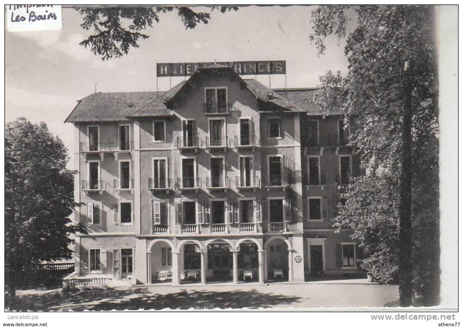 74 - AMPHION LES BAINS / HOTEL DES PRINCES ET DES BAINS - Other & Unclassified