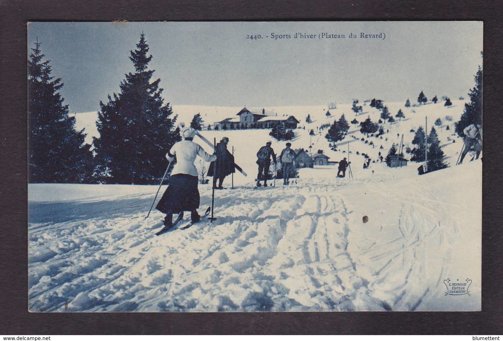 CPA Savoie 73 Chambery Circulé Sport De Neige Ski éditeur Reynaud - Chambery