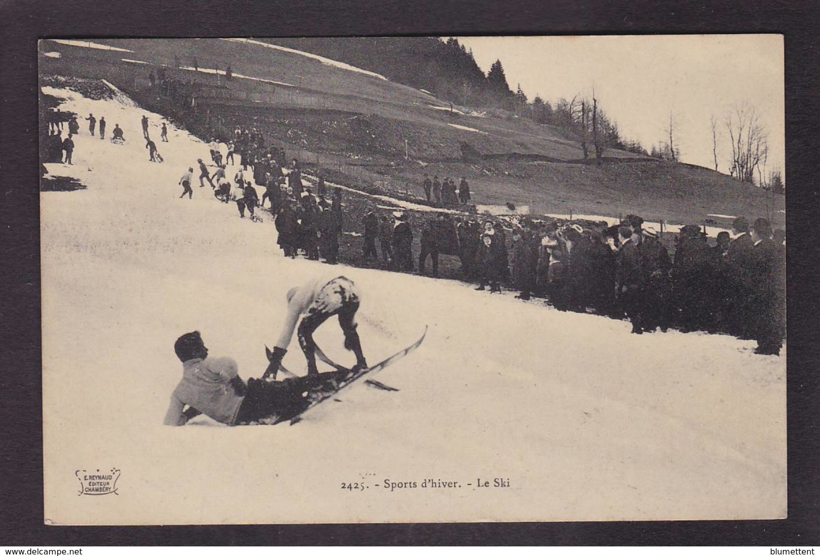 CPA Savoie 73 Chambery Circulé Sport De Neige Ski éditeur Reynaud - Chambery