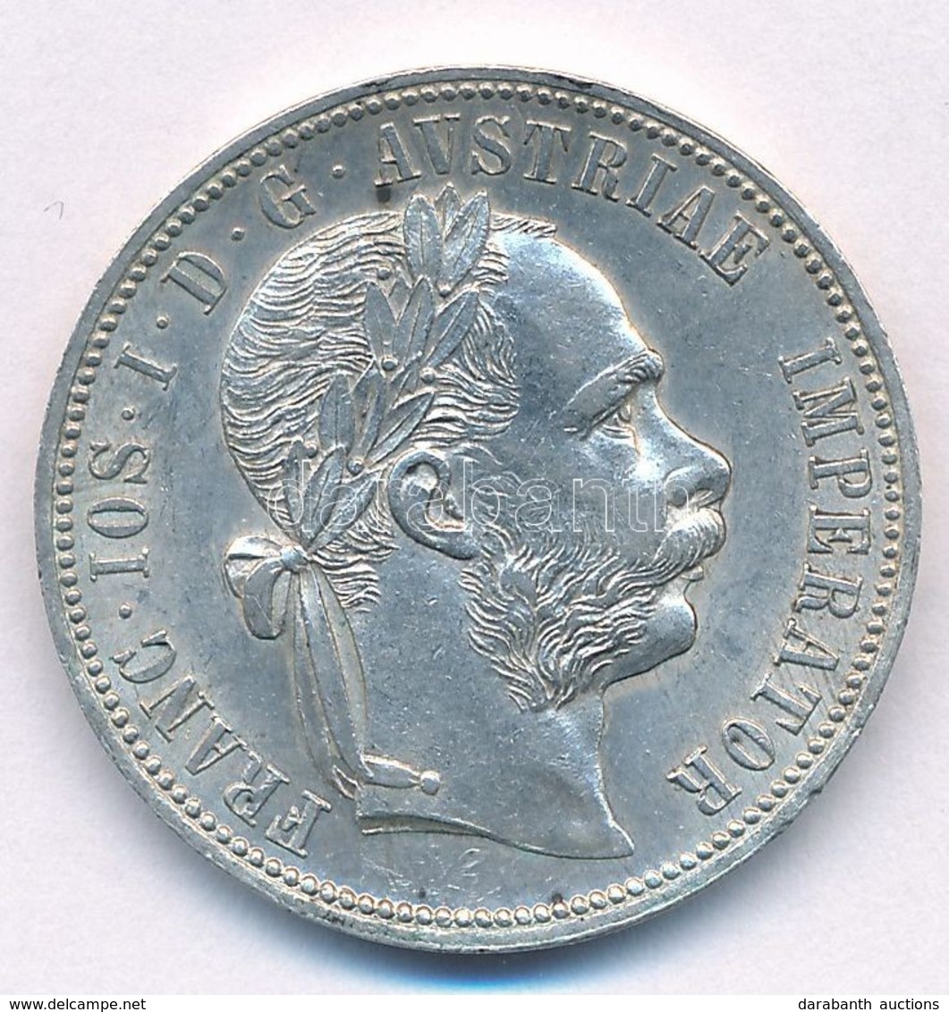 Ausztria 1880. 1Fl Ag "Ferenc József" T:1- Austria 1880. 1 Florin Ag "Franz Joseph" C:AU Krause KM#2222 - Ohne Zuordnung