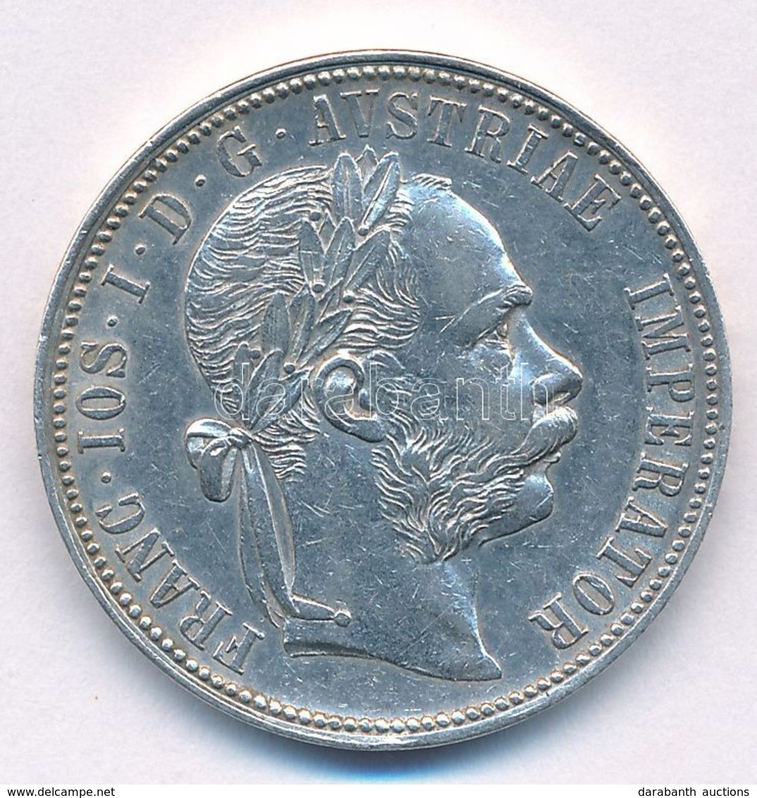 Ausztria 1889. 1Fl Ag "Ferenc József" T:1- Austria 1889. 1 Florin Ag "Franz Joseph" C:AU Krause KM#2222 - Ohne Zuordnung