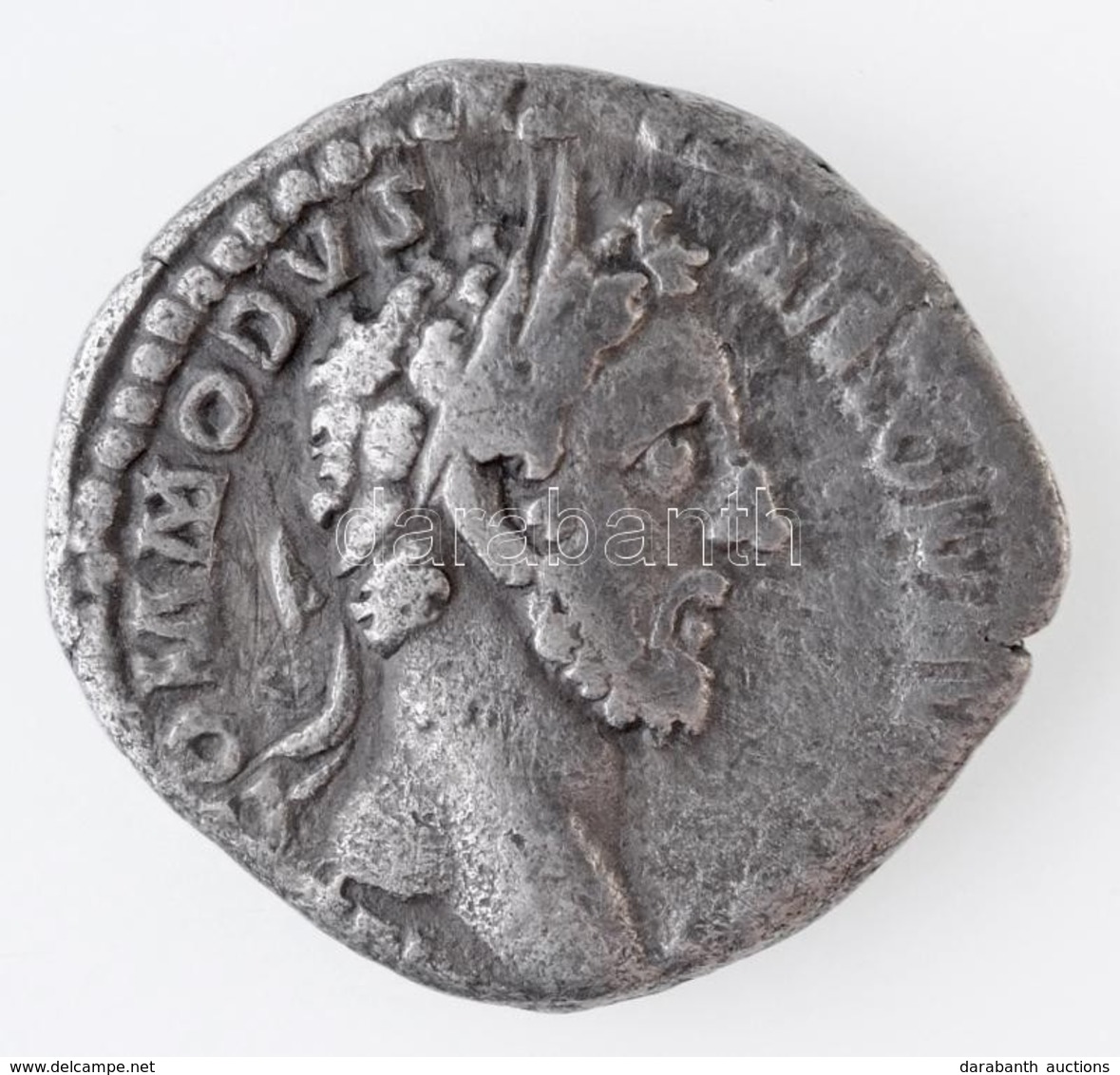 Római Birodalom / Róma / Commodus 183-184. Denár Ag (3,30g) T:3  Roman Empire / Rome / Commodus 183-184. Denarius Ag "[M - Ohne Zuordnung