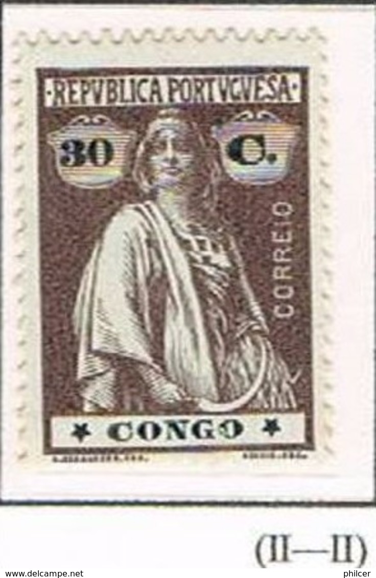 Congo, 1914, # 111 Dent. 15x14, (II-II), MH - Portugiesisch-Kongo