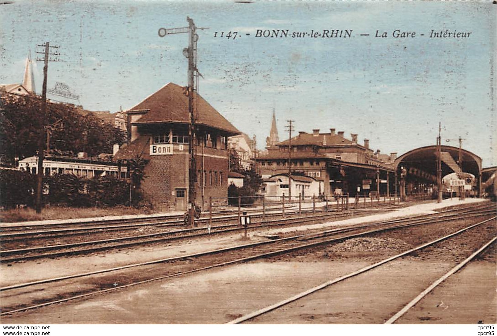 Allemagne - N°63508 - Bonn Sur Le Rhin - La Gare Intérieur - Bonn