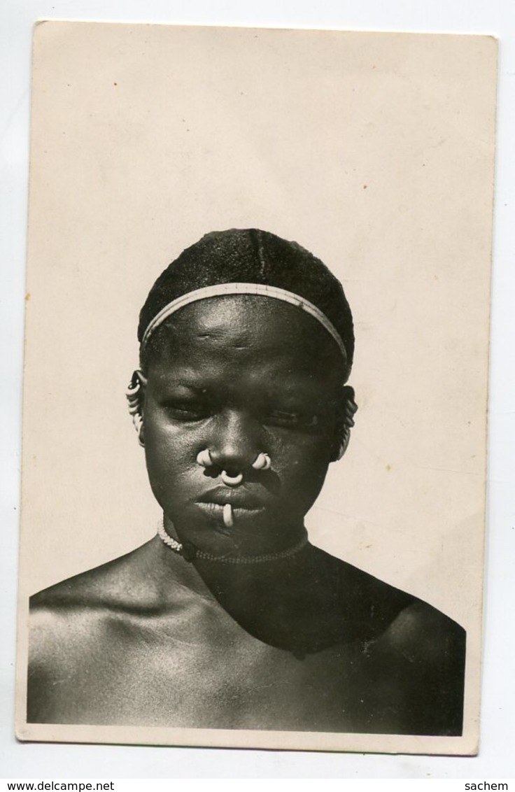 SOUDAN Coll Lattes No 14-  Une Jeune Femme HABBEY Perles Lèvres Et Nez    D03  2020 - Sudan