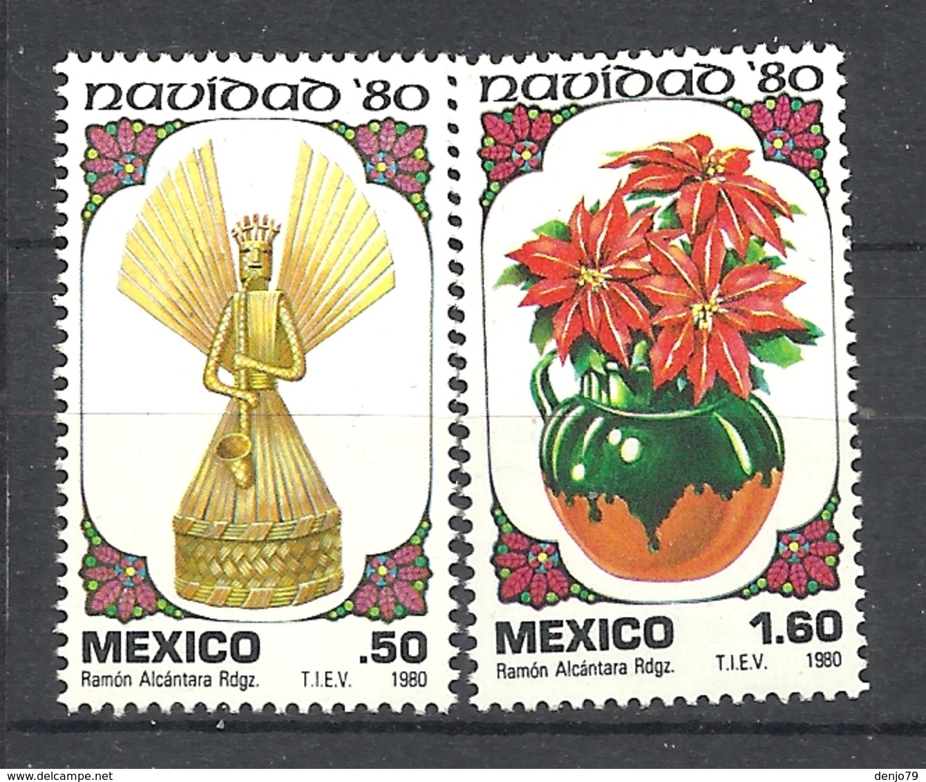 MEXICO 1980  CHRISTMAS   MNH - Mexique