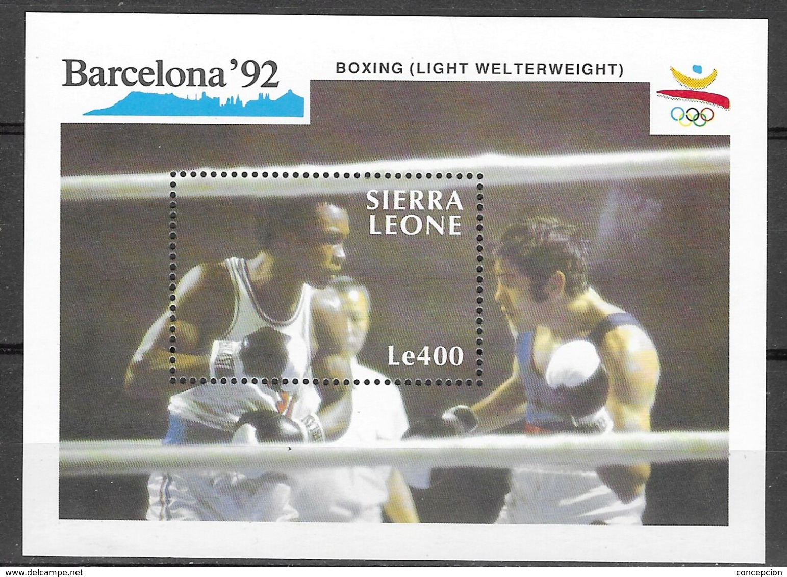 SIERRA LEONA Nº HB 134 - Summer 1992: Barcelona