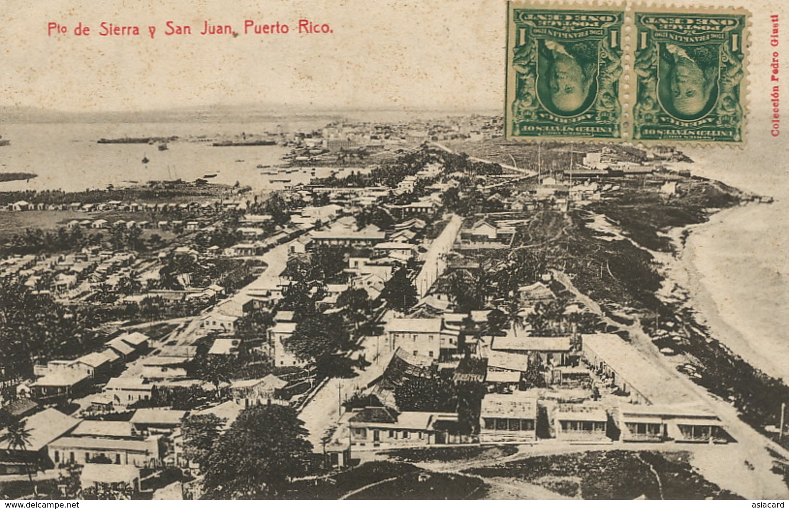 Puerto De Sierra Y San Juan . Coll. Pedro Giusti - Puerto Rico