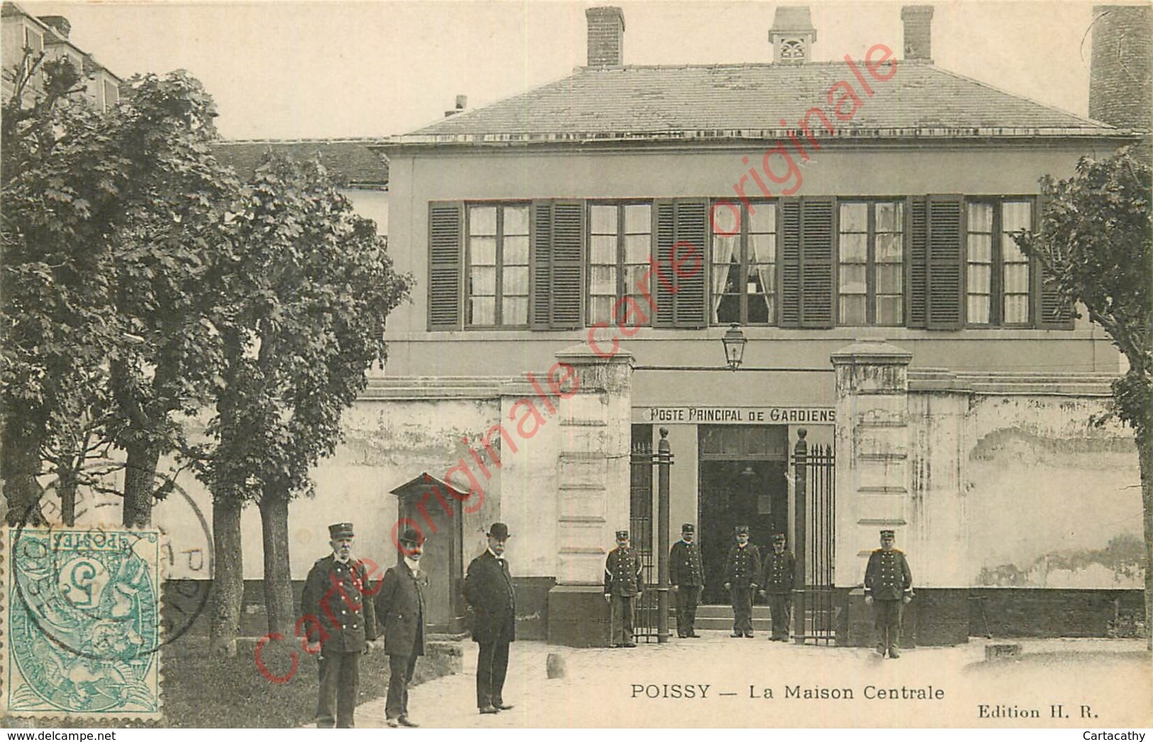 78.  POISSY .  La Maison Centrale . ( Poste Principal De Gardiens ) . - Poissy