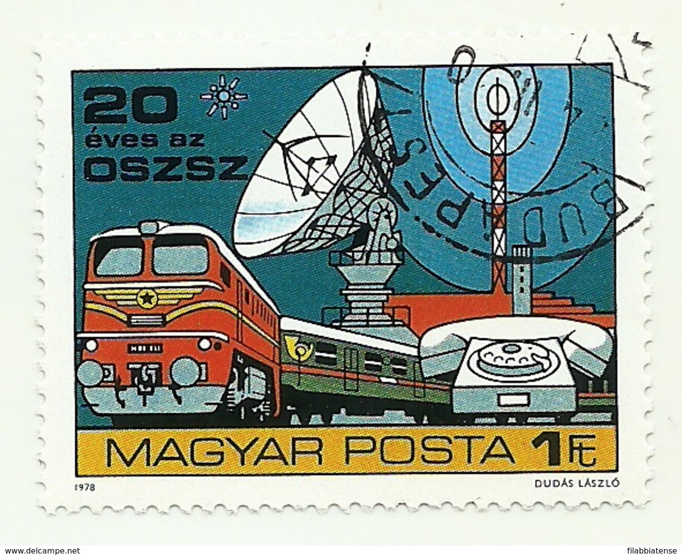 1978 - Ungheria 2629 Treno   ----- - Treni