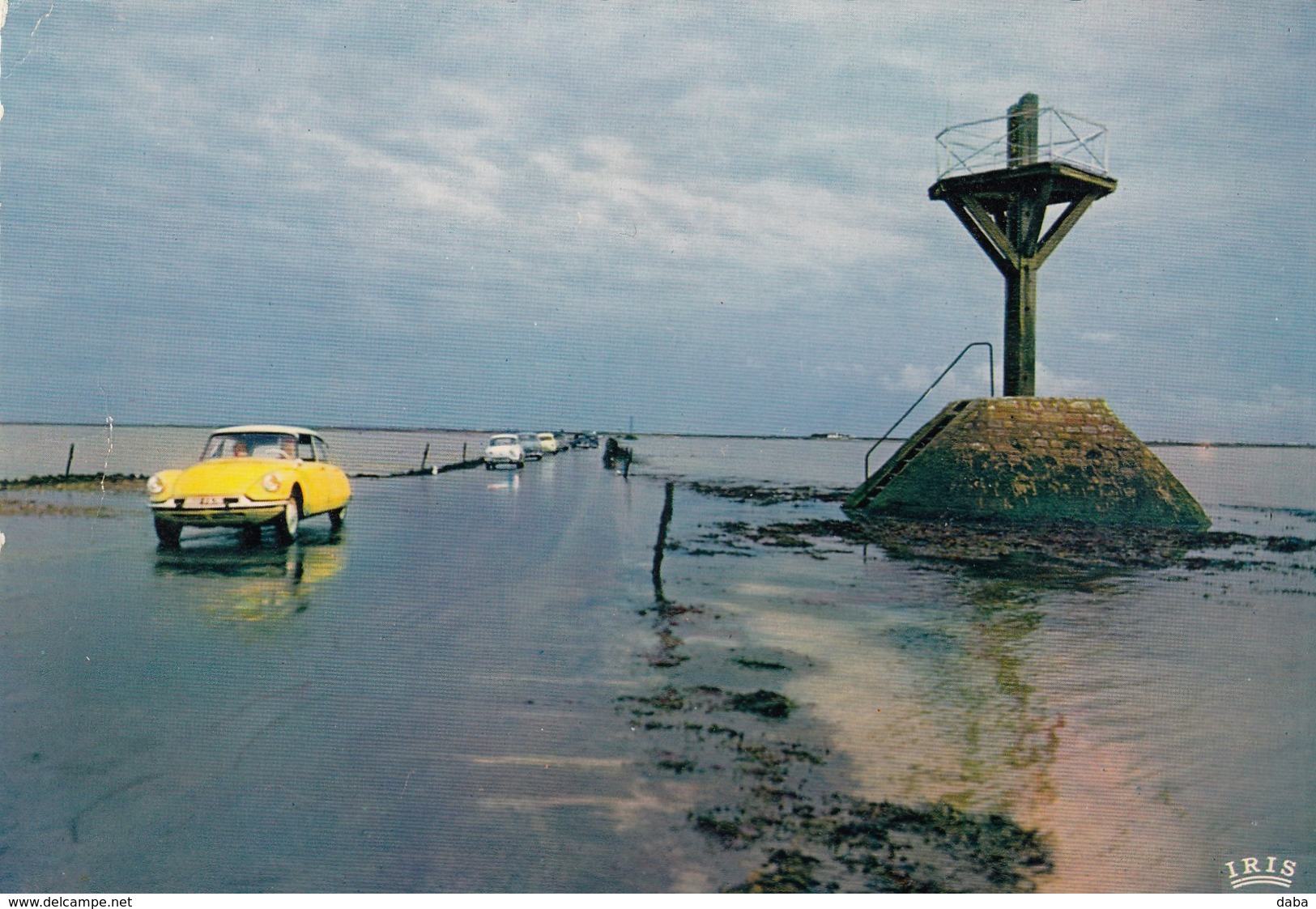 Ile De Noirmoutier. Le Passage Du Gois. ( D S . Citroën ) - Ile De Noirmoutier