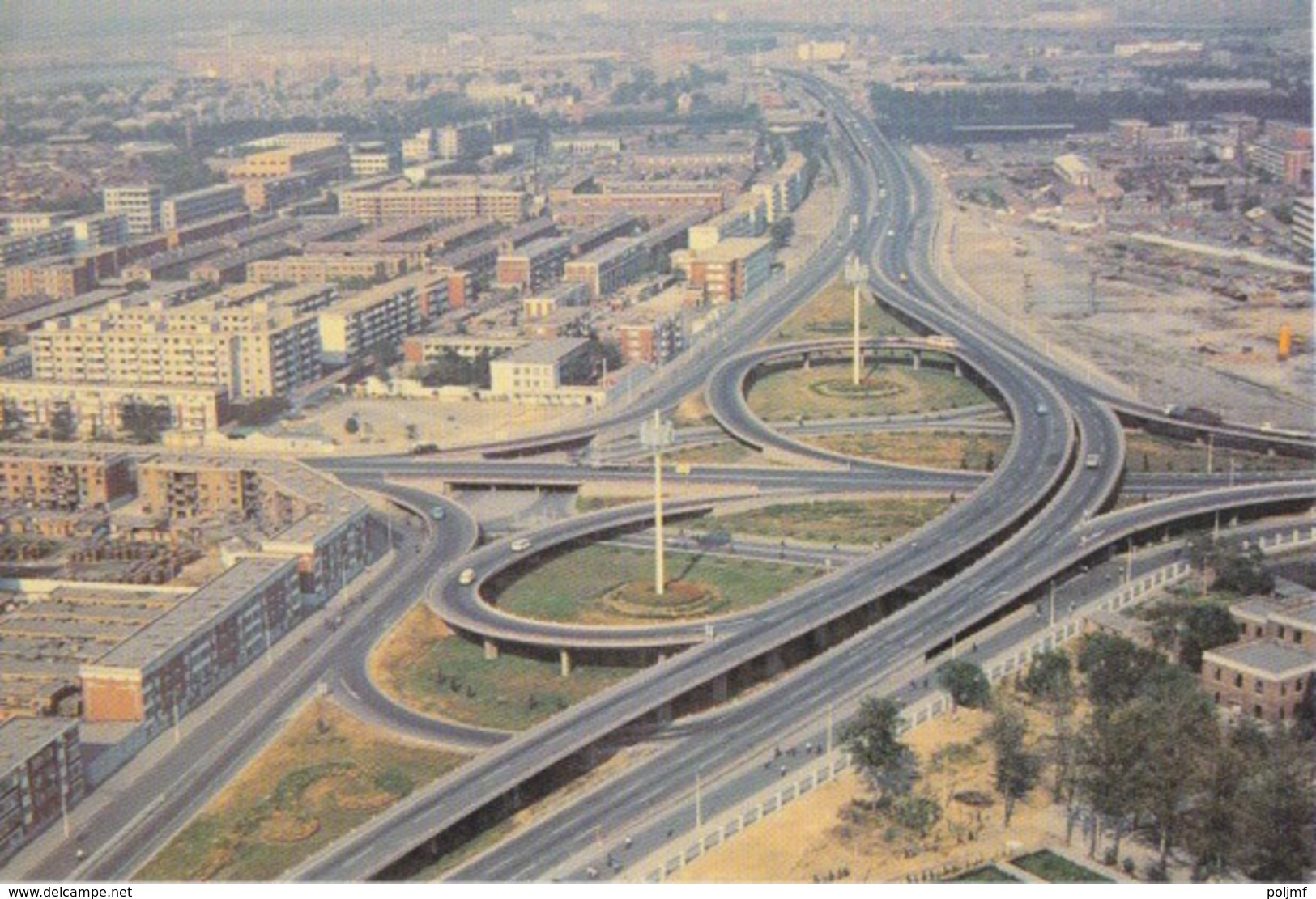 Entier Neuf (Tianjin : The Butterfly-Like Overpass, YP10 (10-10) 1991), échangeur Autoroutier, Immeubles - Cartoline Postali