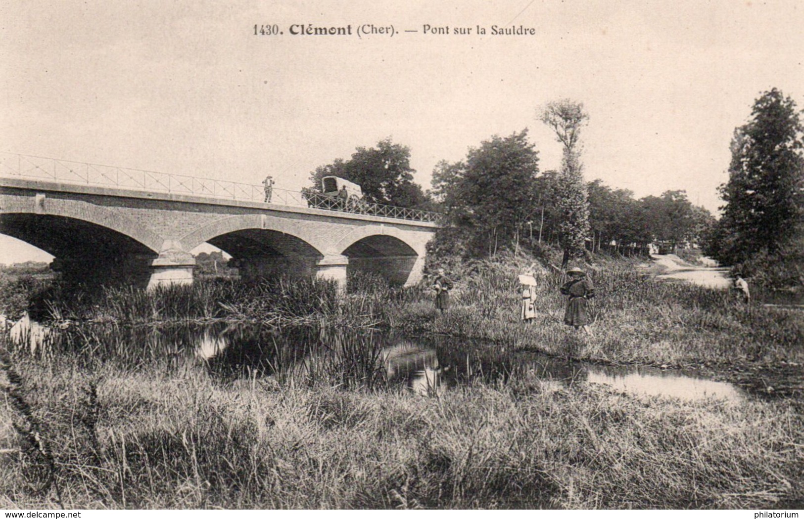 18 CLEMONT  Pont Sur La Sauldre - Clémont