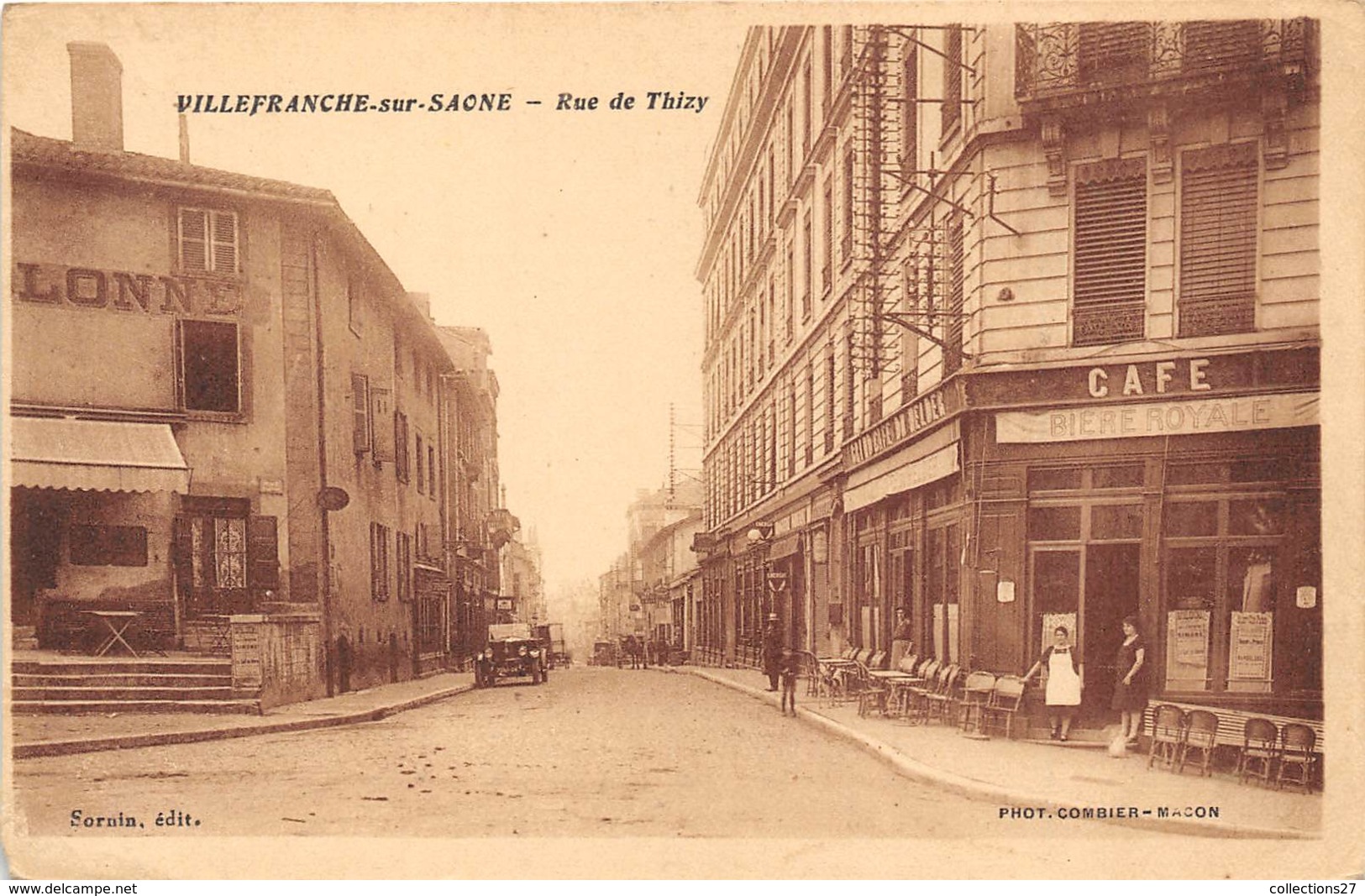 69-VILLEFRANCHE-SUR-SAONE- RUE DU THIZY - Villefranche-sur-Saone