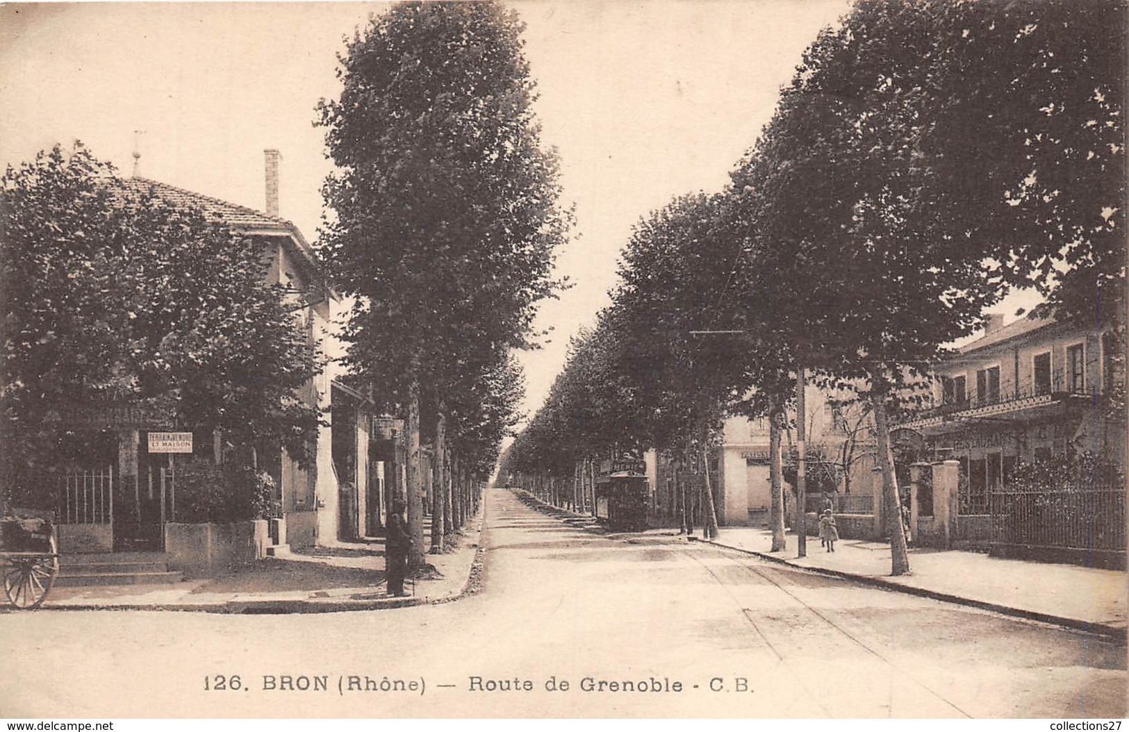 69-BRON- ROUTE DE GRENOBLE - Bron