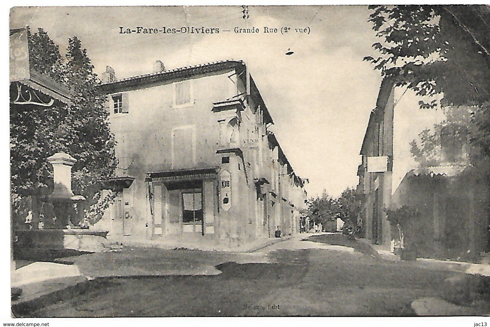 L130A_27 - La-Fare-les-Oliviers - Grande Rue (2e Vue) - Altri & Non Classificati