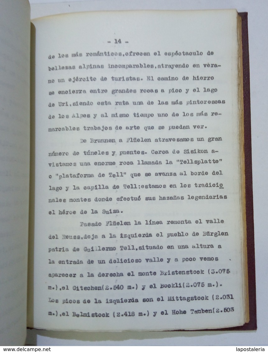 Vilanova I La Geltrú 1935. Titulo *De París A Venecia En 1883...* Autor *Alfons Vinyals I Roig* - Géographie & Voyages