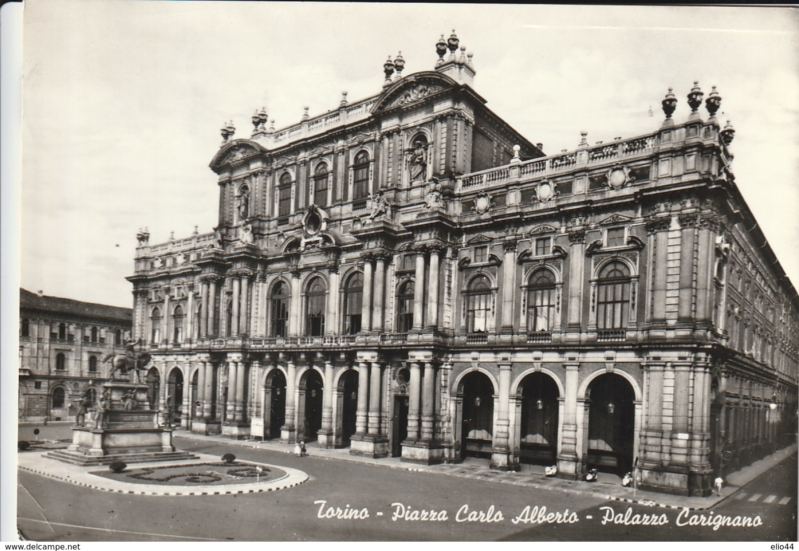 Piemonte - Torino - Piazza C. Alberto - Palazzo Carignano - - Palazzo Carignano