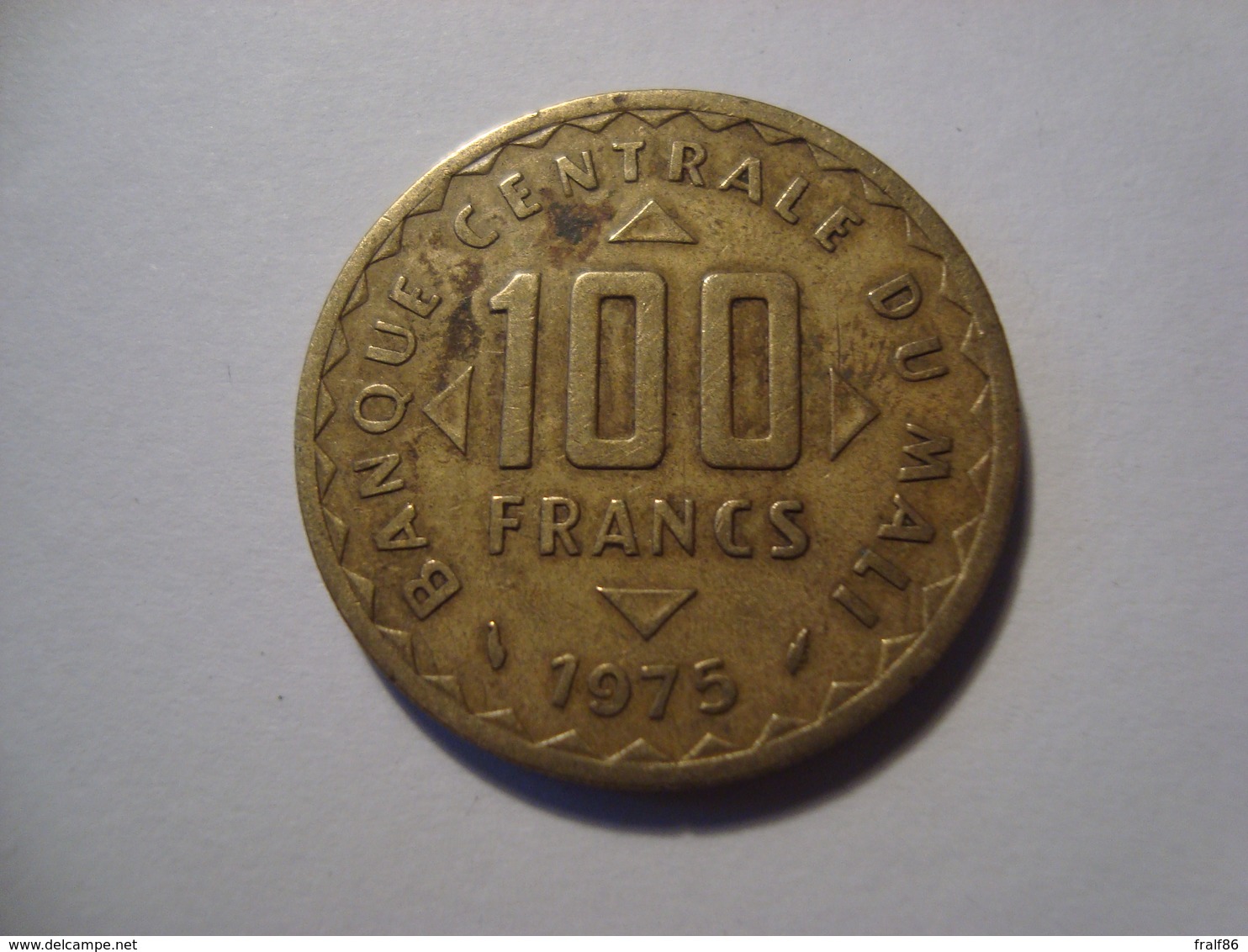 MONNAIE MALI 100 FRANCS 1975 - Mali (1962-1984)