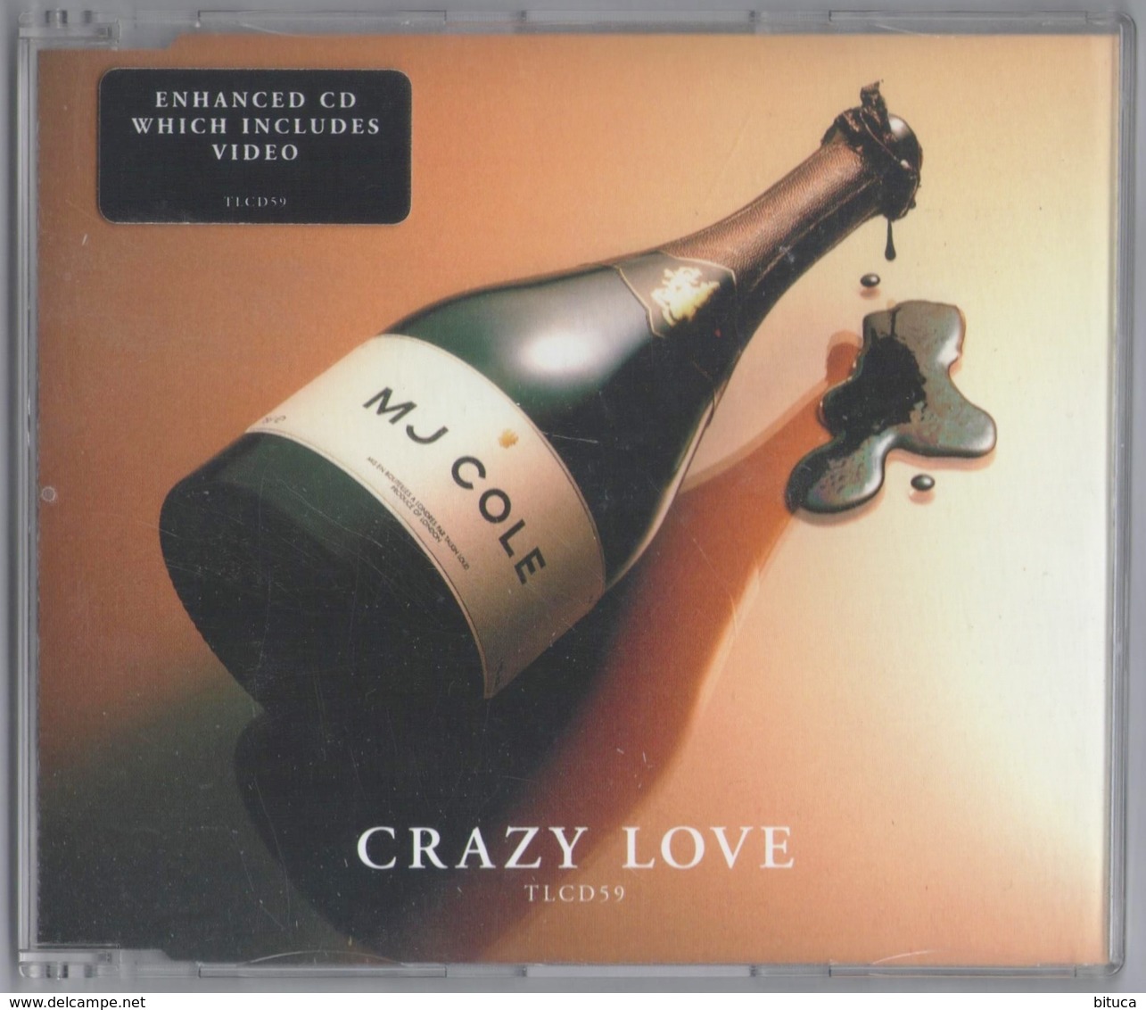 CD 3 TITRES 1 VIDEO MJ COLE CRAZY LOVE LABEL TALKIN LOUD TRèS BON ETAT & RARE - Dance, Techno & House