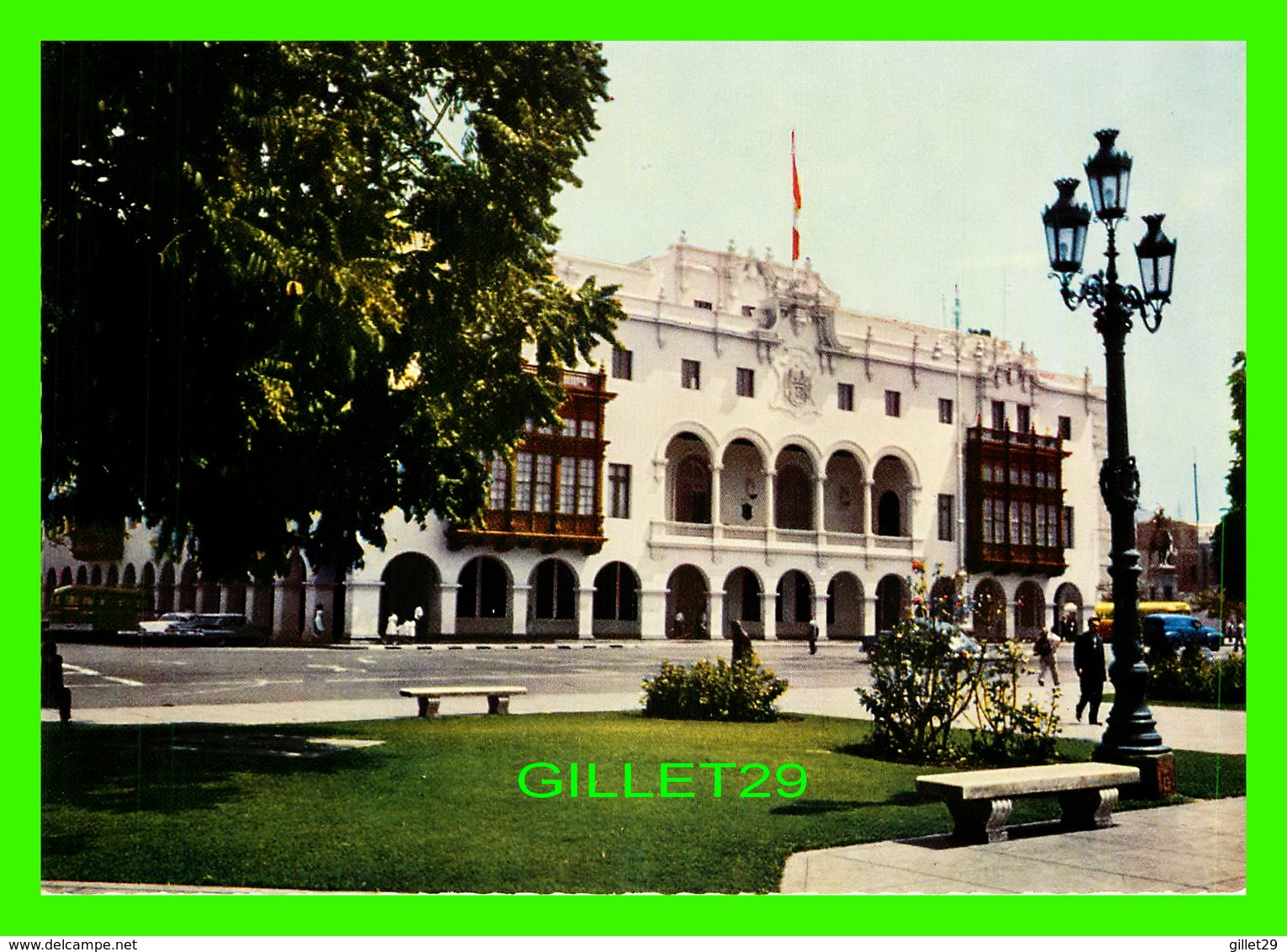 LIMA, PÉROU - MUNICIPALIDAD (1945) - CITY HALL  - EDICIONES DE ARTE REP - - Pérou