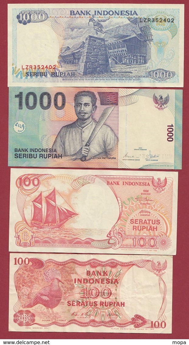 Indonésie 11 Billets Dans L 'état (50000 Et  ( 3 Billets De 20000- Rupiah --BILLETS A  FORTE COTE EN UNC) - Indonésie