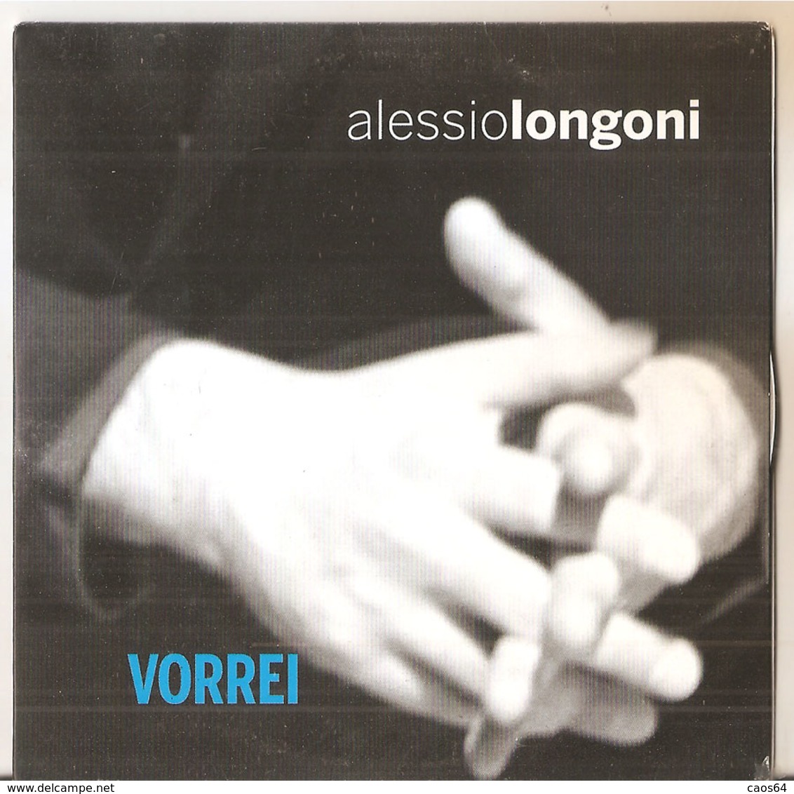 ALESSIO LONGONI VORREI (PROMO) CD - Other - Italian Music