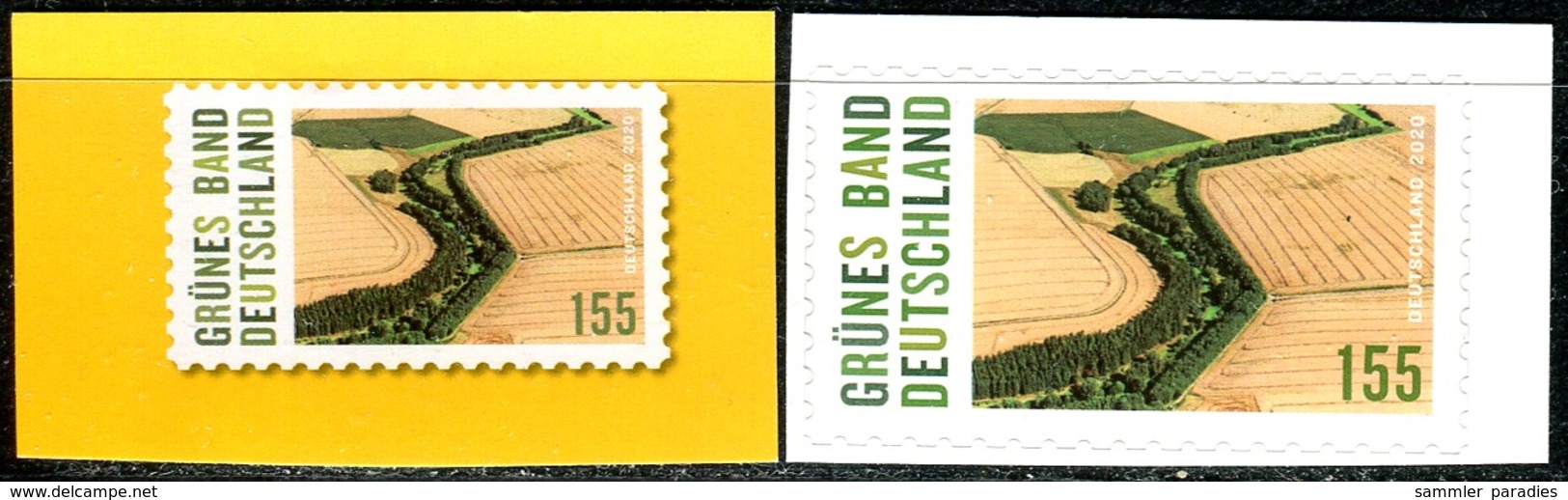 BRD - Mi 3533 Gestanzt Aus FB 98 - ** Postfrisch (M) - 155C    Grünes Band Deutschland - Ausgabe 02.03.2020 - Unused Stamps