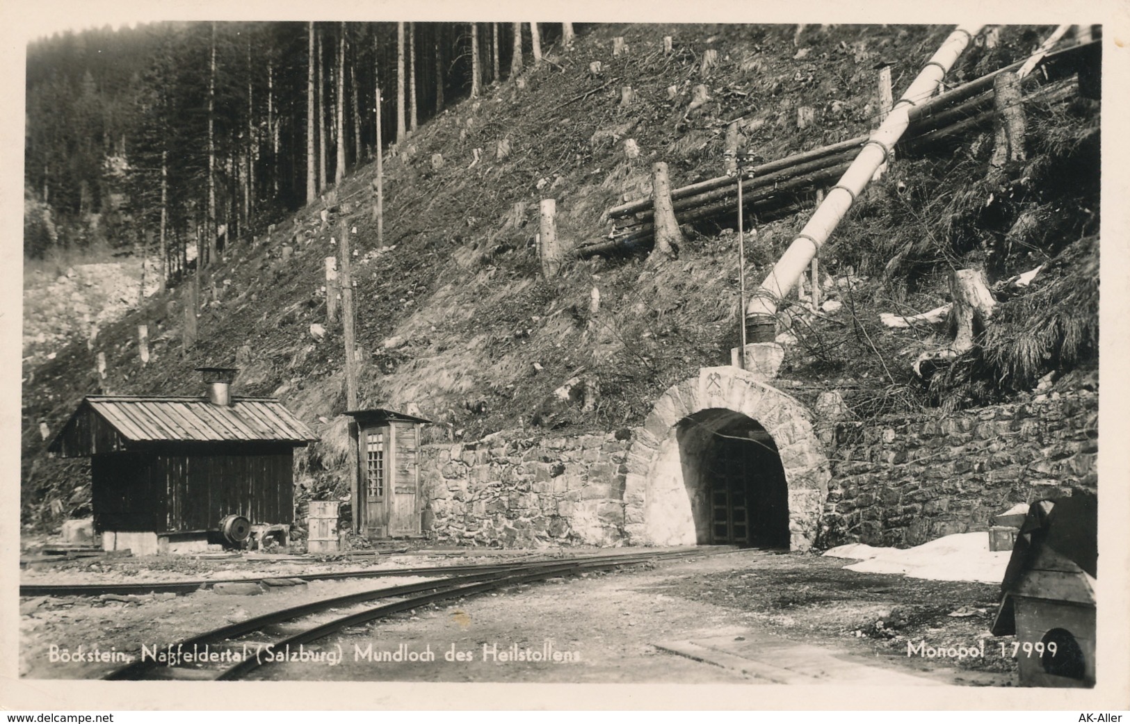 Böckstein, Naßfeldertal Bad Gastein - Mundloch Des Heilstollens - Bad Gastein