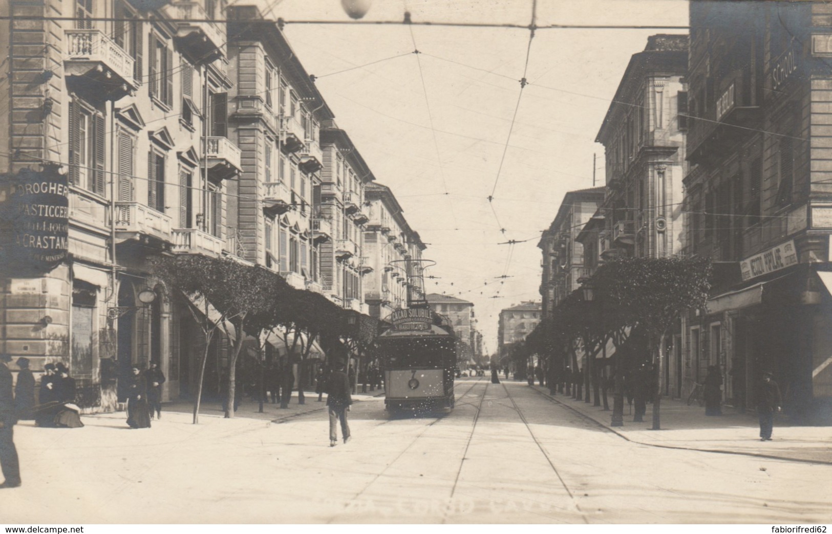 CARTOLINA NON VIAGGIATA PRIMI 900 LA SPEZIA CORSO CAVOUR (TY16 - La Spezia