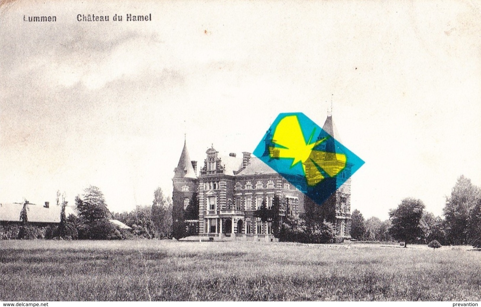 LUMMEN - Château Du Hamel - Belle Carte Circulé En 1909 - Lummen