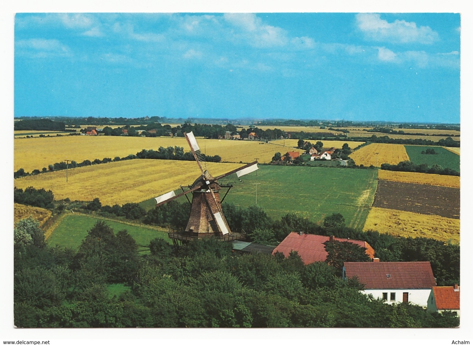 Insel Fehmarn - Lemkenhafen Mit Windmühle - Fehmarn