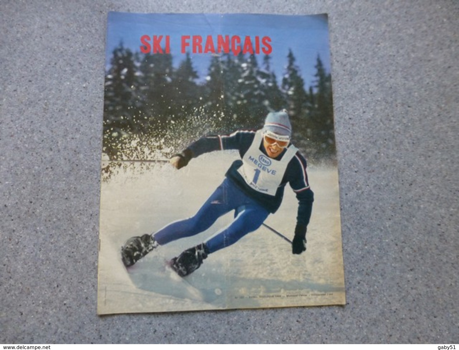 Revue SKI Français, N°157 Avril-mai-juin 1968, Guy Périllat  ; RV01 - Tintin