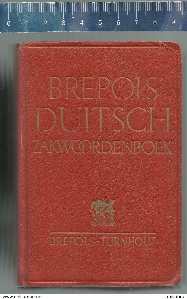 BREPOLS TURNHOUT - DUITSCH ZAKWOORDENBOEK - NEDERLANDSCH - DUITSCH - NEDERLANDSCH - DEUTSCHES TASCHEN WÖRTERBUCH - Diccionarios