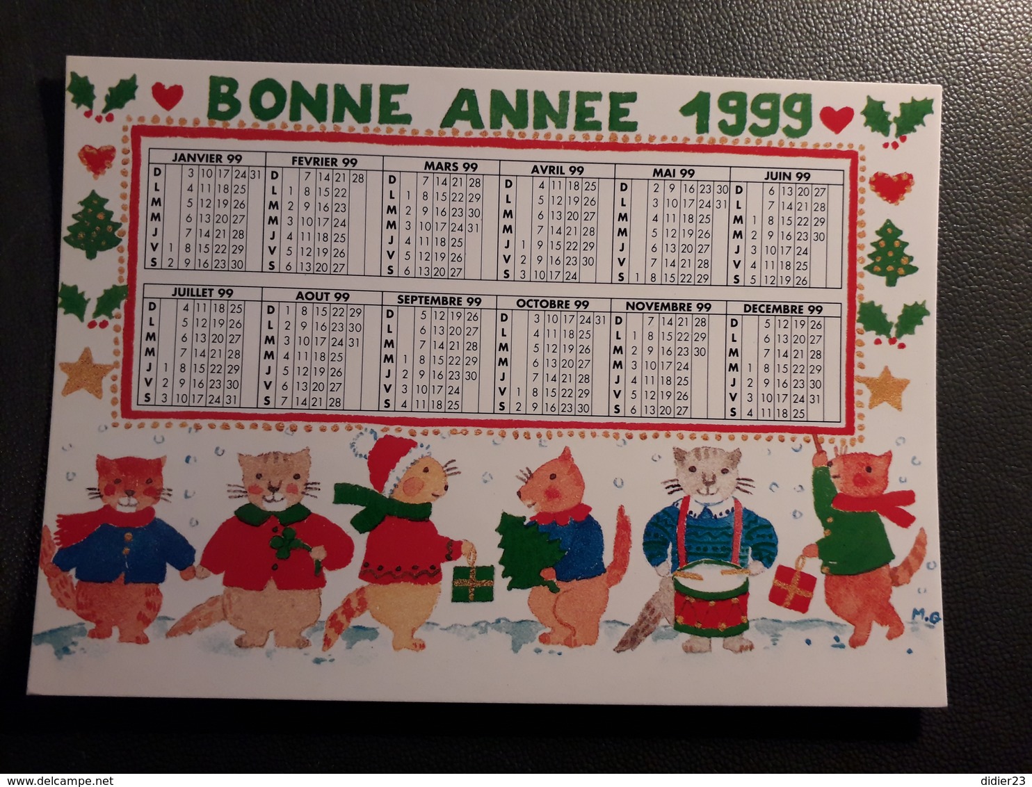 BONNE ANNEE 1999 - Anno Nuovo